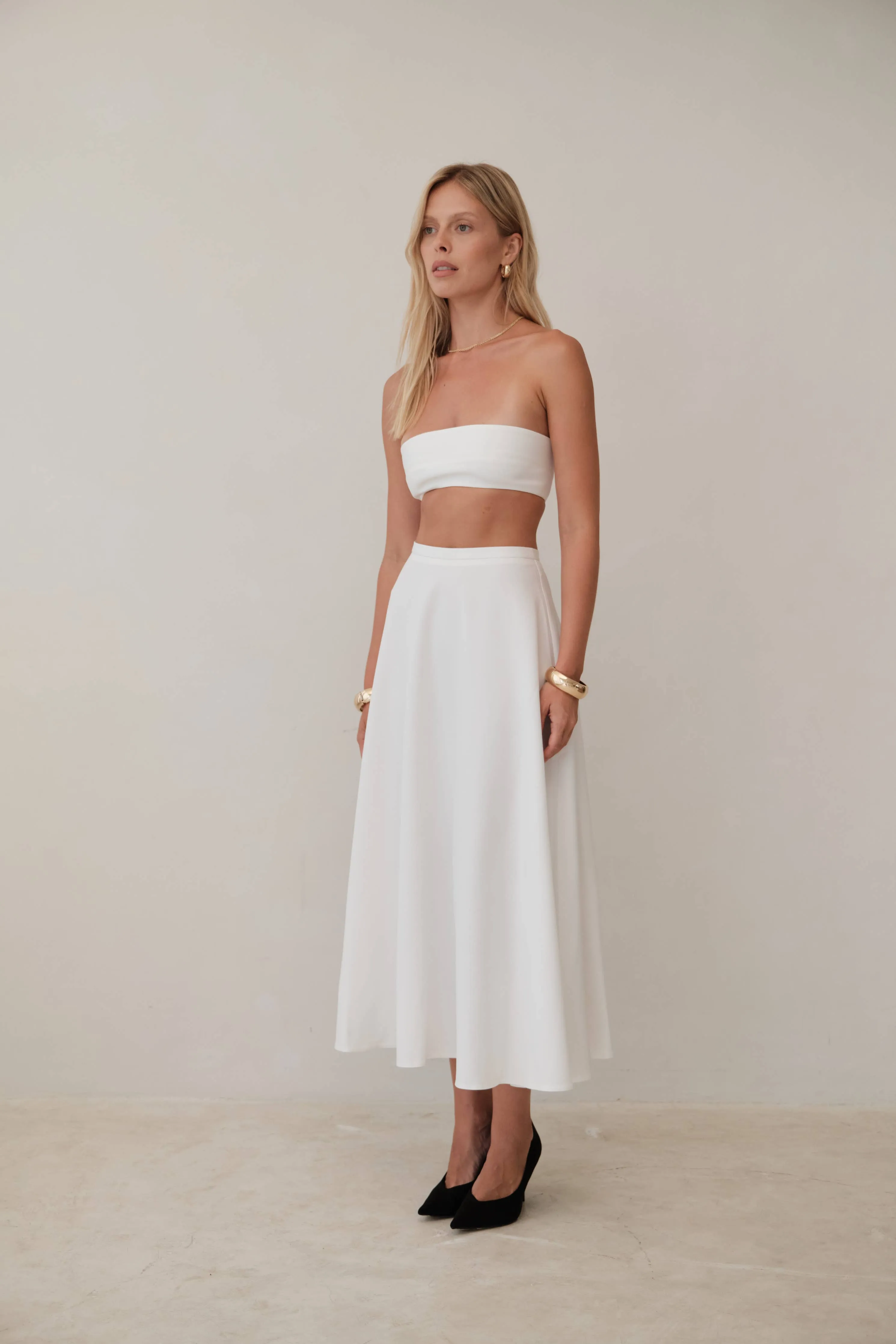 Ethereal | Flowy midi skirt