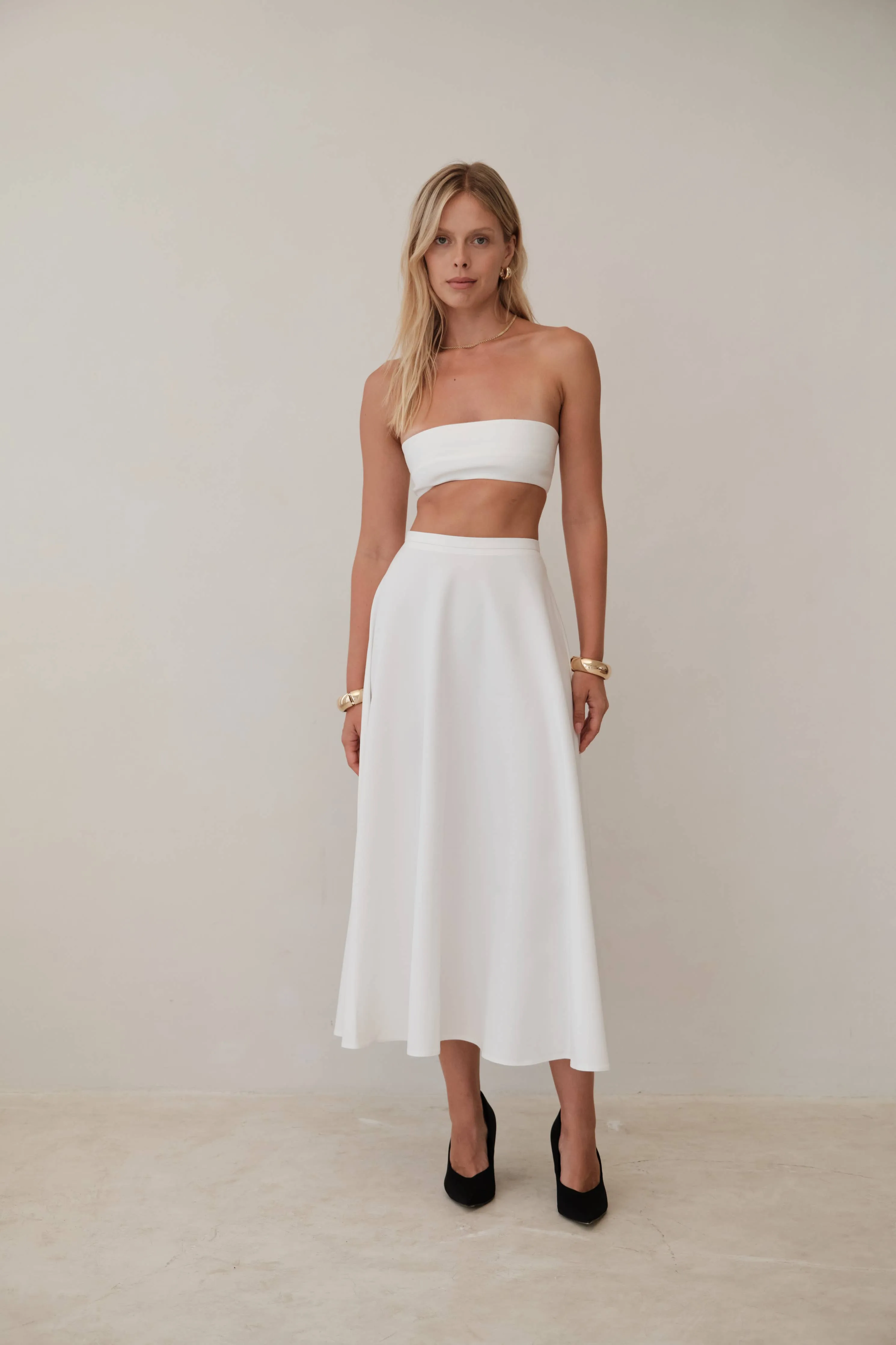 Ethereal | Flowy midi skirt