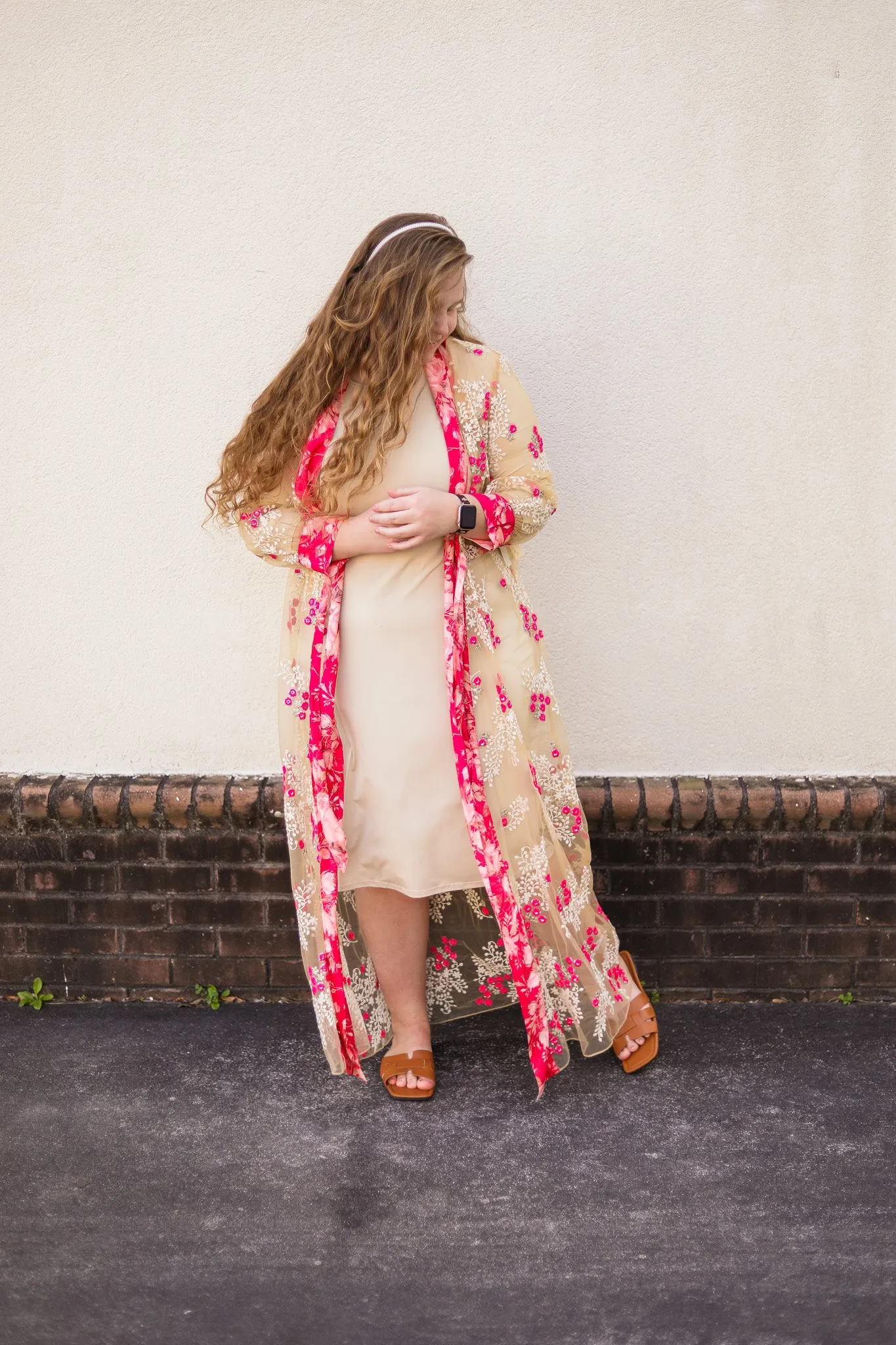 Fairy Rose Duster Kimono
