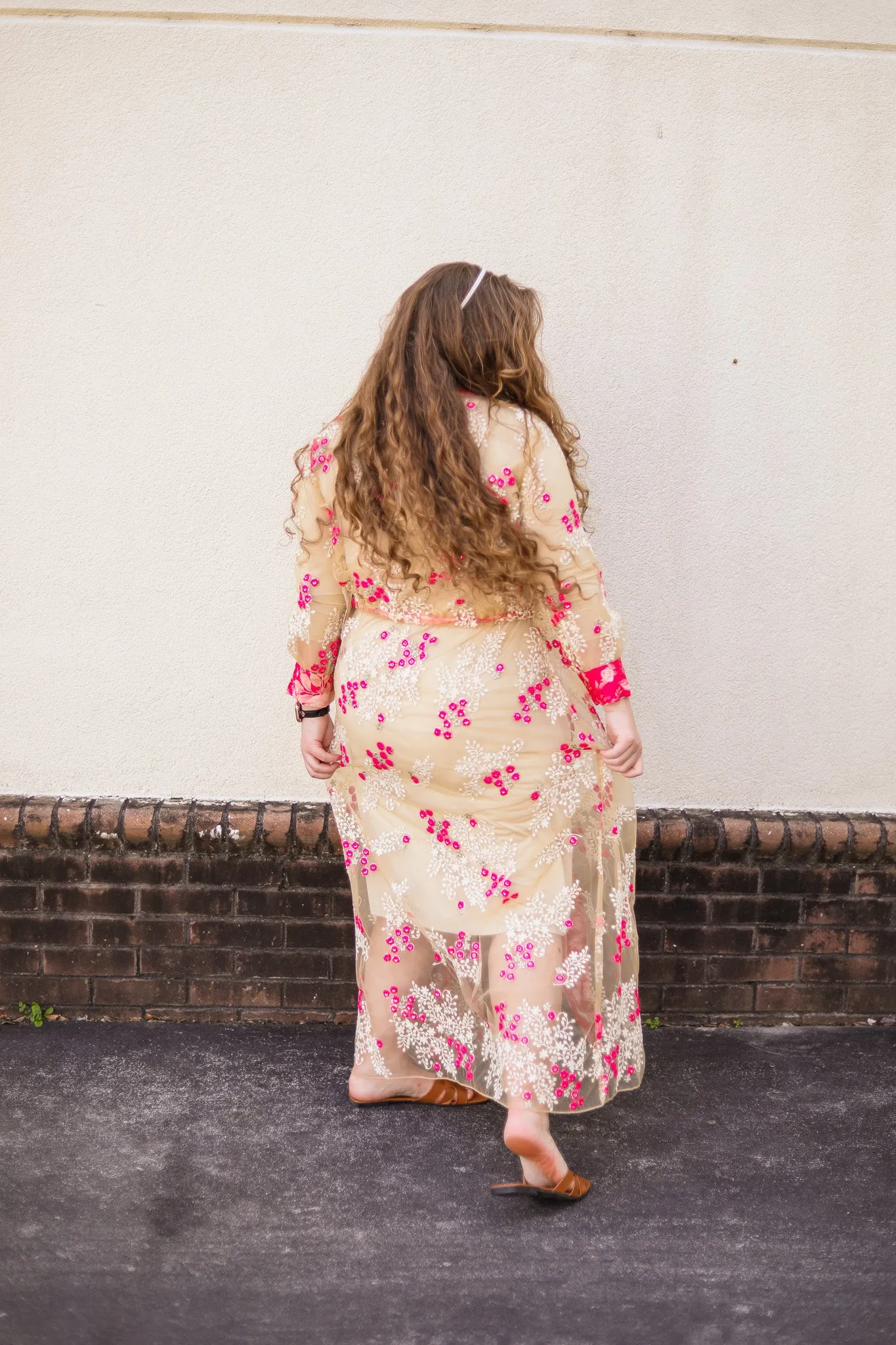 Fairy Rose Duster Kimono