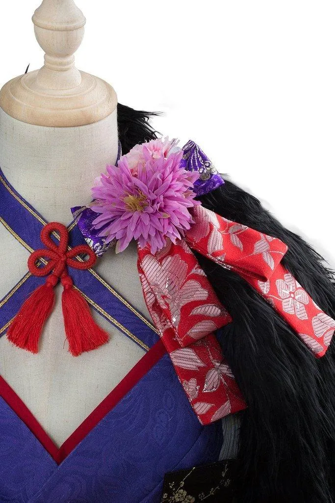 FGO Saber Alter Elegant Kimono Cosplay Costume