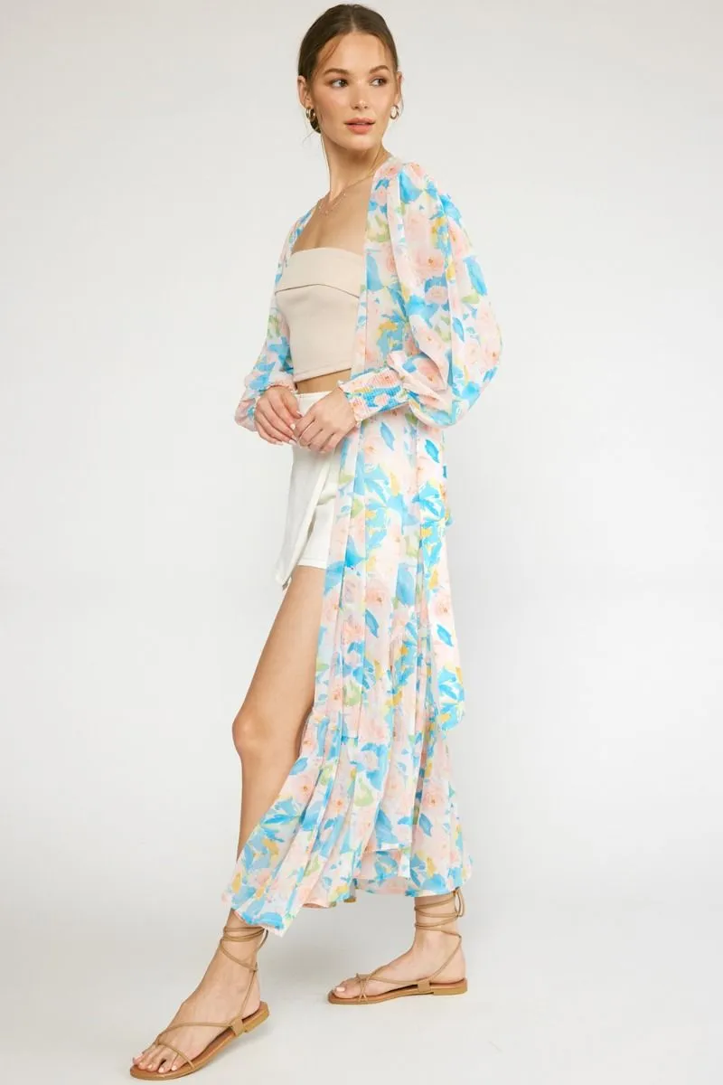 Floral Kimono