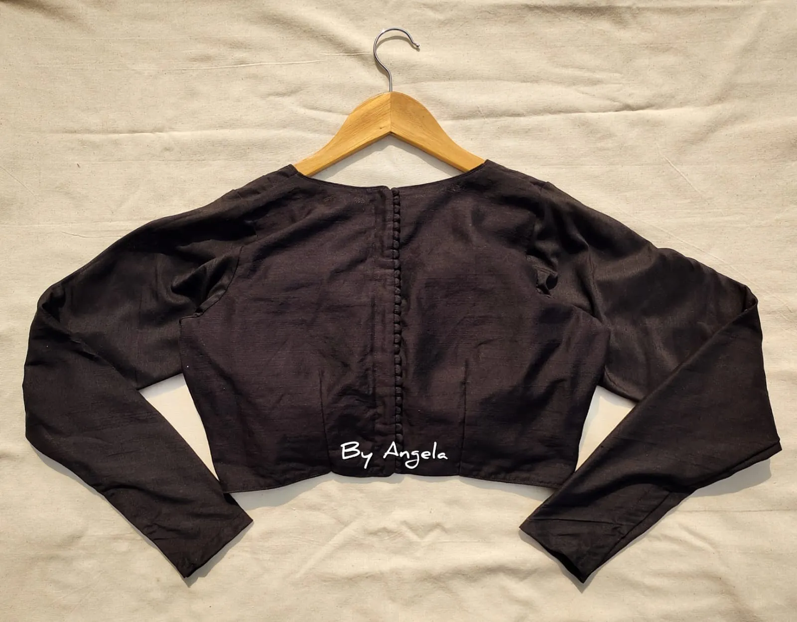 Full sleeve plain blouse