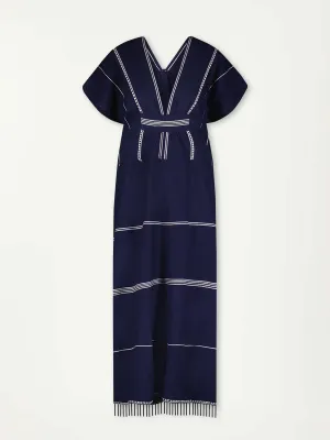 GASIRA | V Neck Caftan