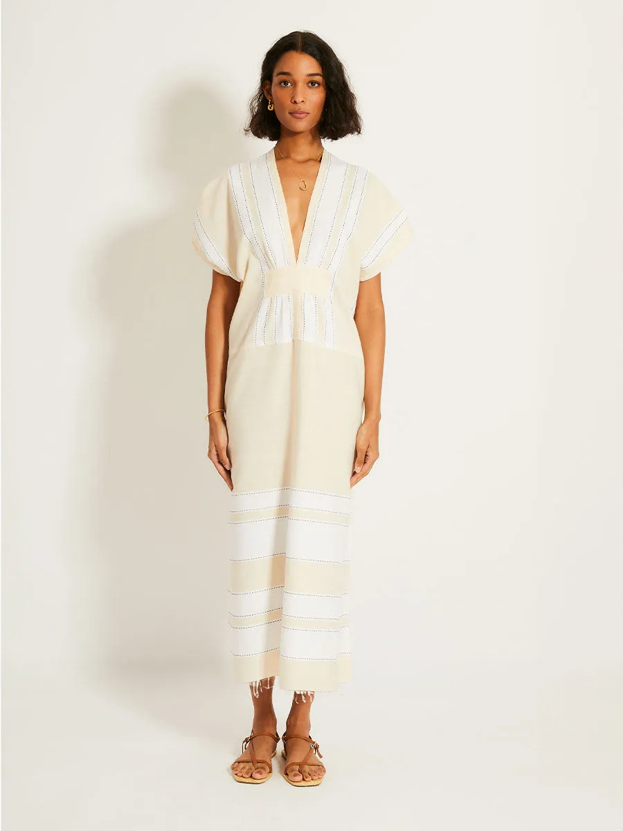 GASIRA | V Neck Caftan