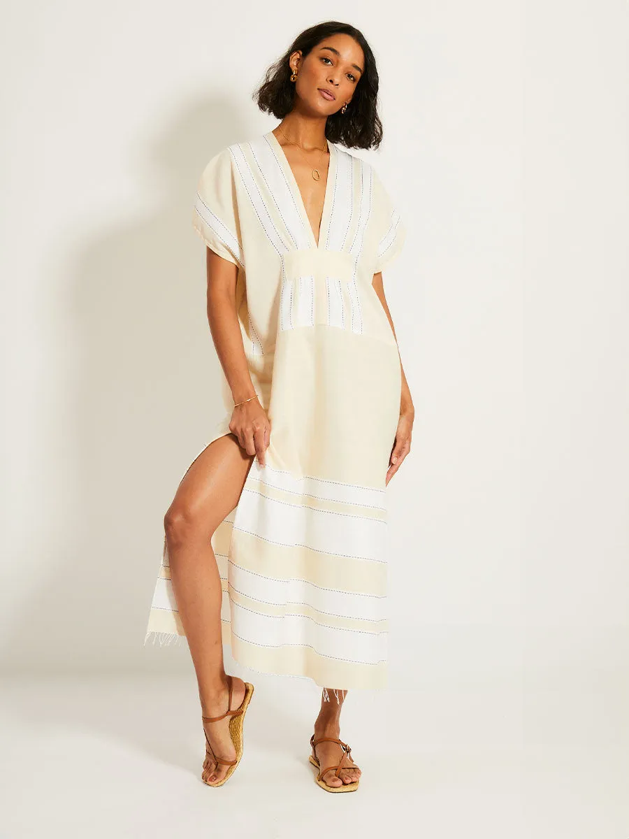 GASIRA | V Neck Caftan