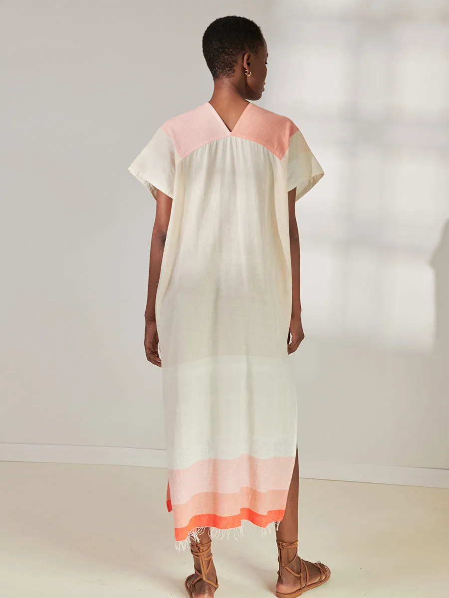 GASIRA | V Neck Caftan