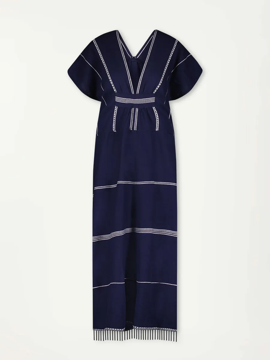 GASIRA | V Neck Caftan