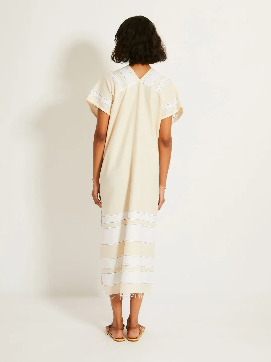 GASIRA | V Neck Caftan