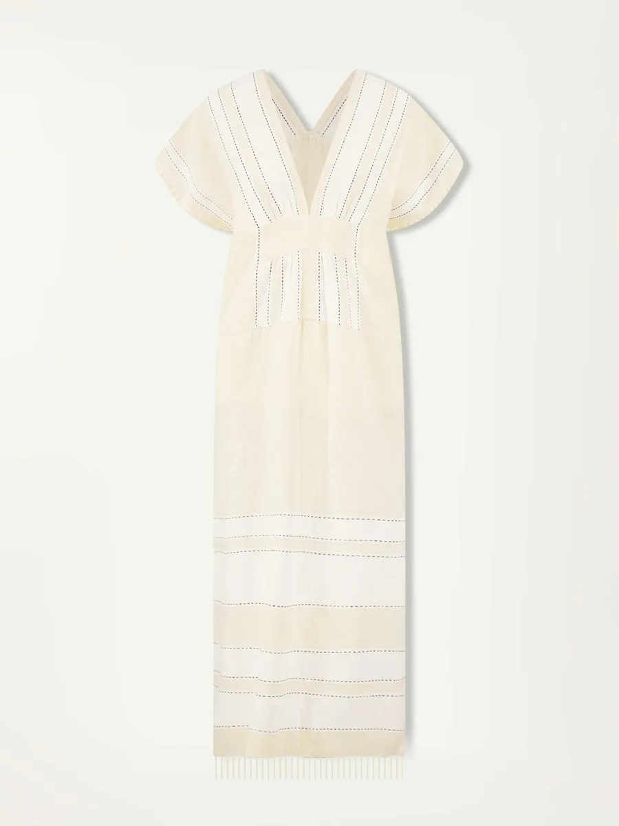 GASIRA | V Neck Caftan