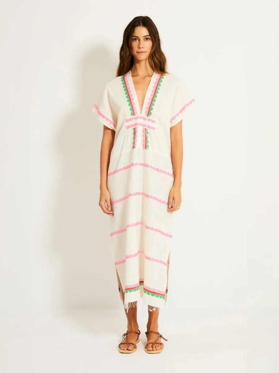 GASIRA | V Neck Caftan