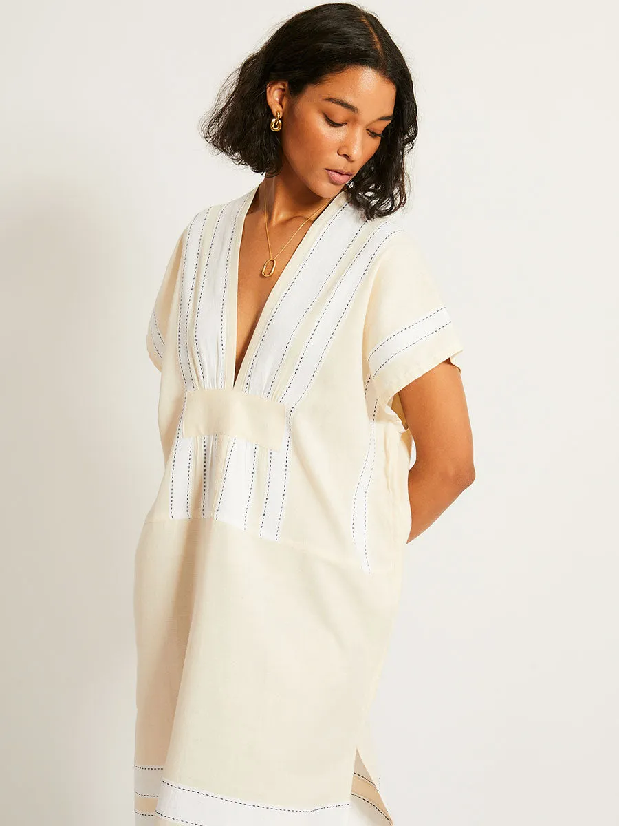 GASIRA | V Neck Caftan