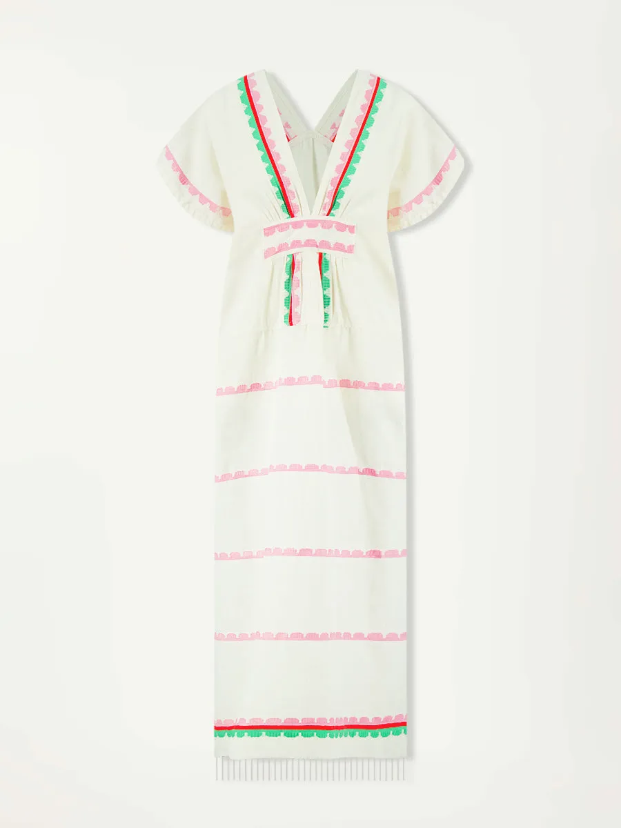 GASIRA | V Neck Caftan