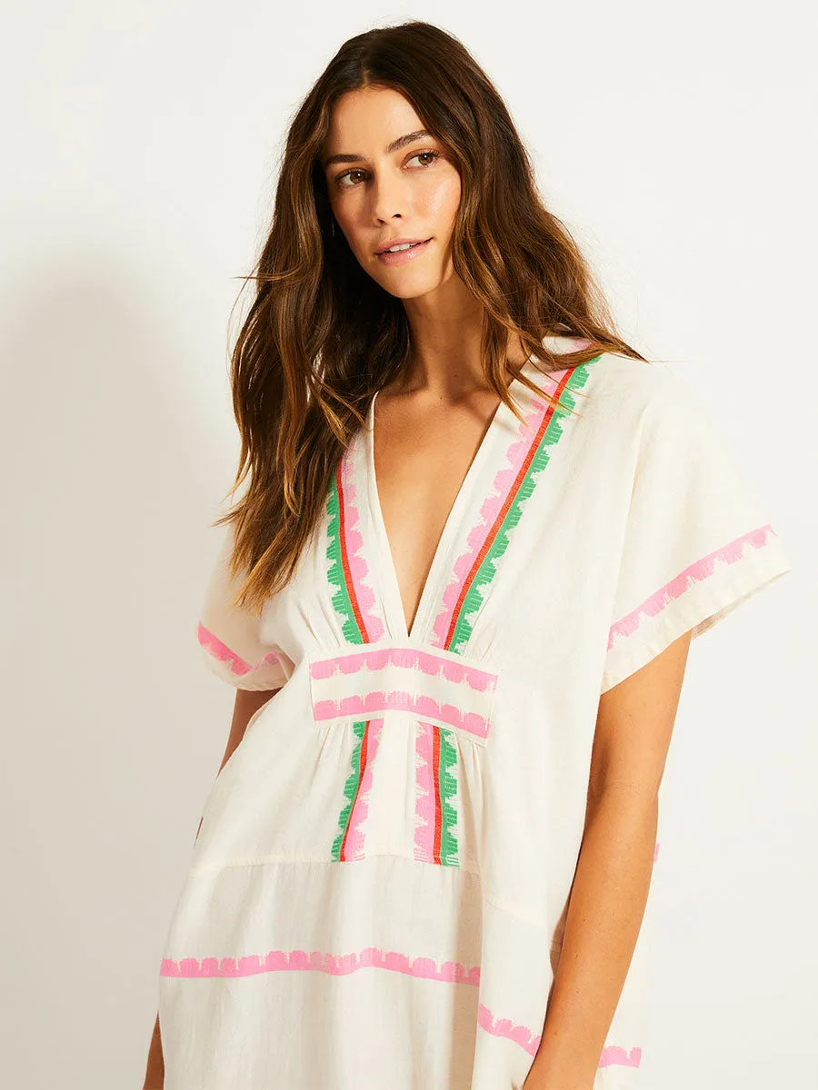 GASIRA | V Neck Caftan