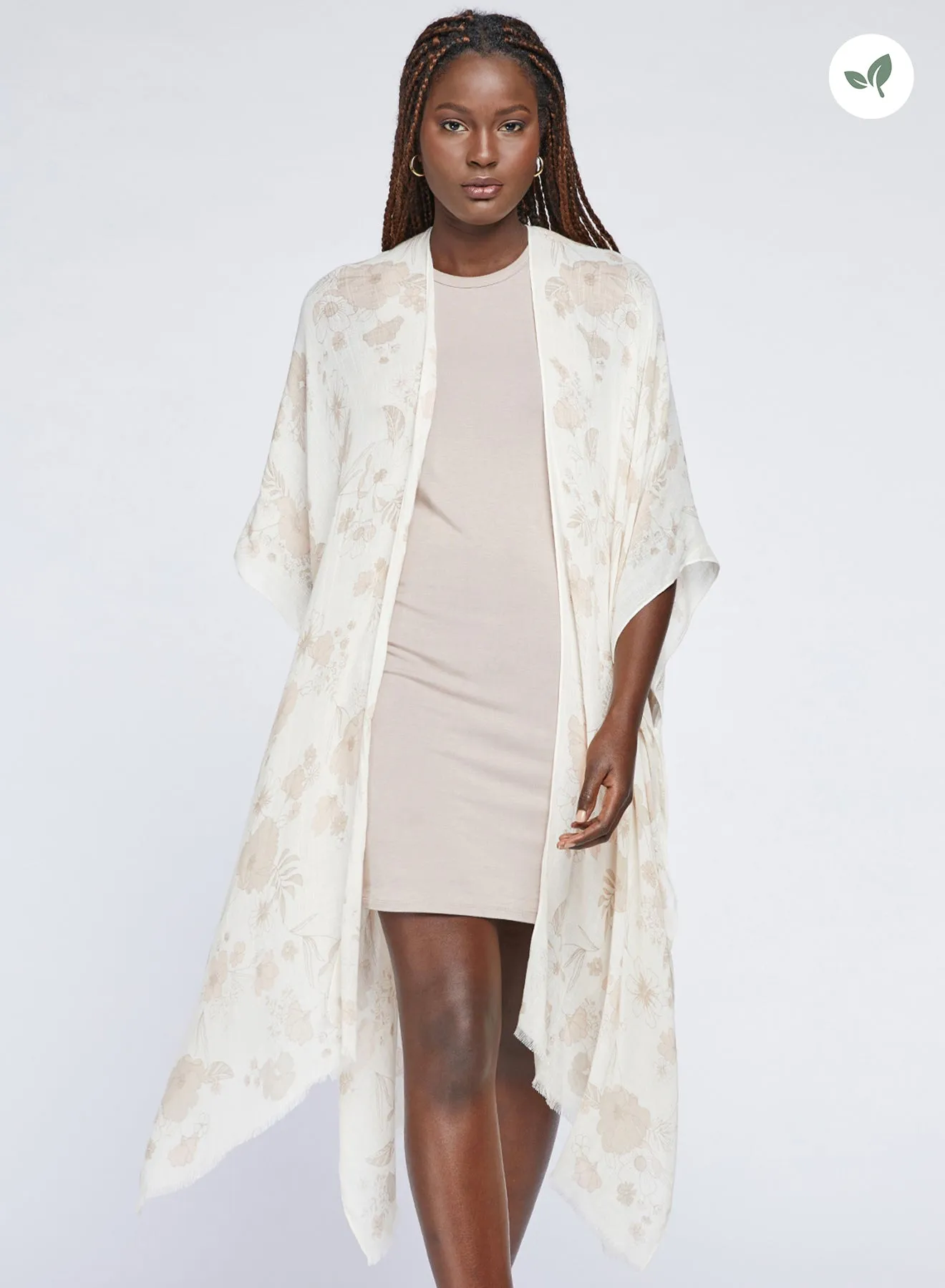 GENTLE FAWN Mosaic Kimono
