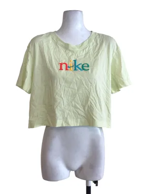Green Crop Tee