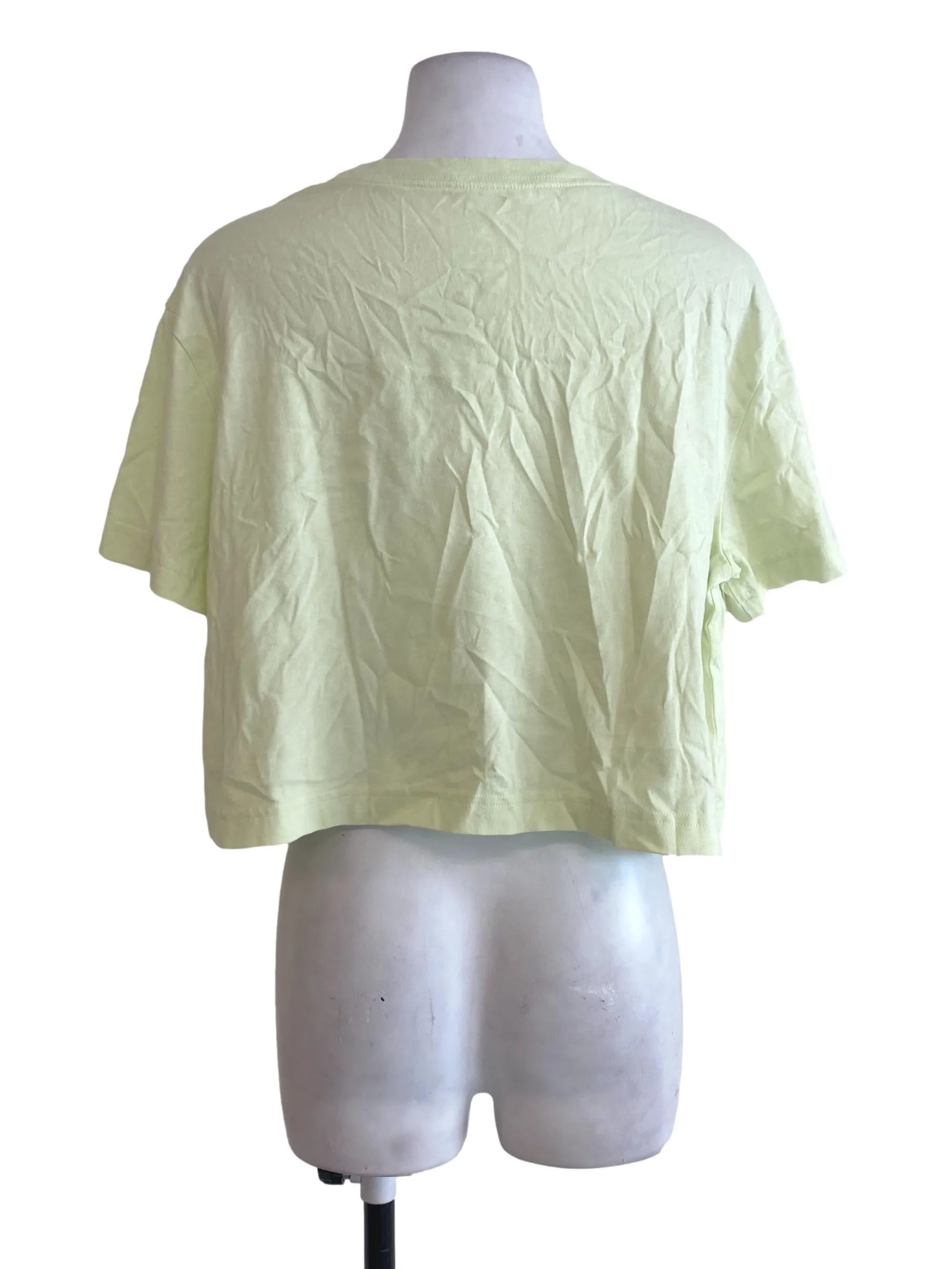 Green Crop Tee