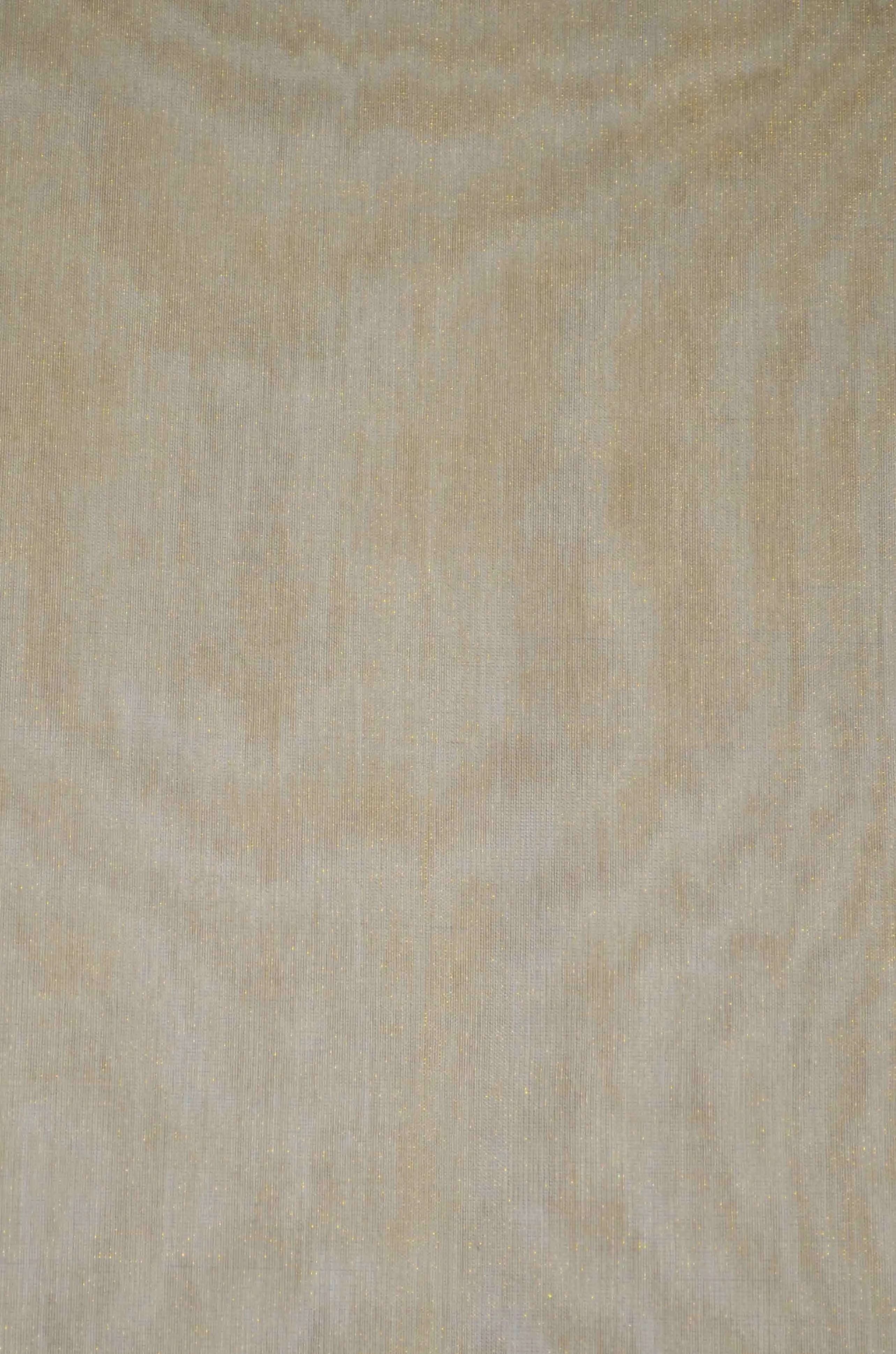 Handloom Pure Silk Chanderi Tissue Golden Zari Based Fabric