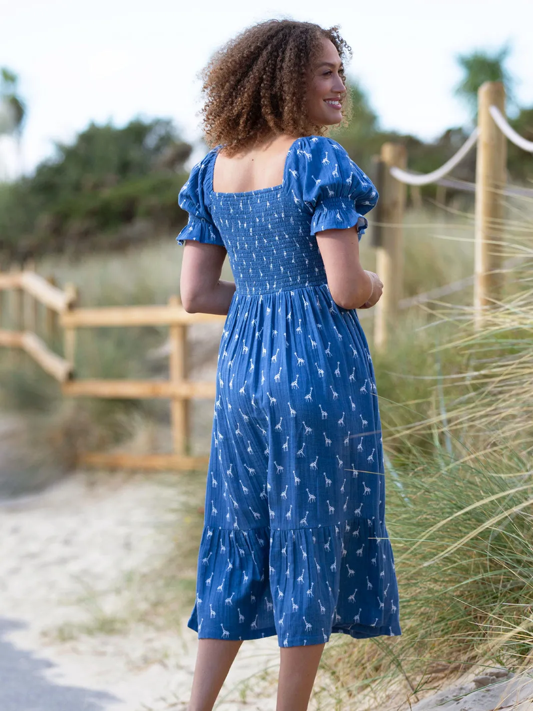 Hartgrove muslin dress giraffy