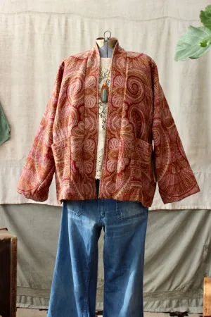 HF160 The Highlands Foundry Wool Paisley Haori Jacket