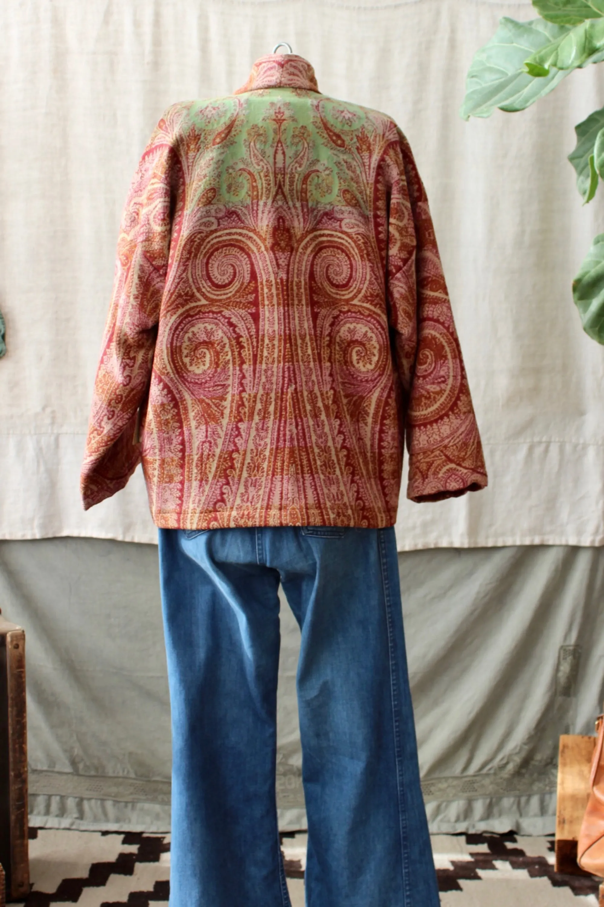 HF160 The Highlands Foundry Wool Paisley Haori Jacket