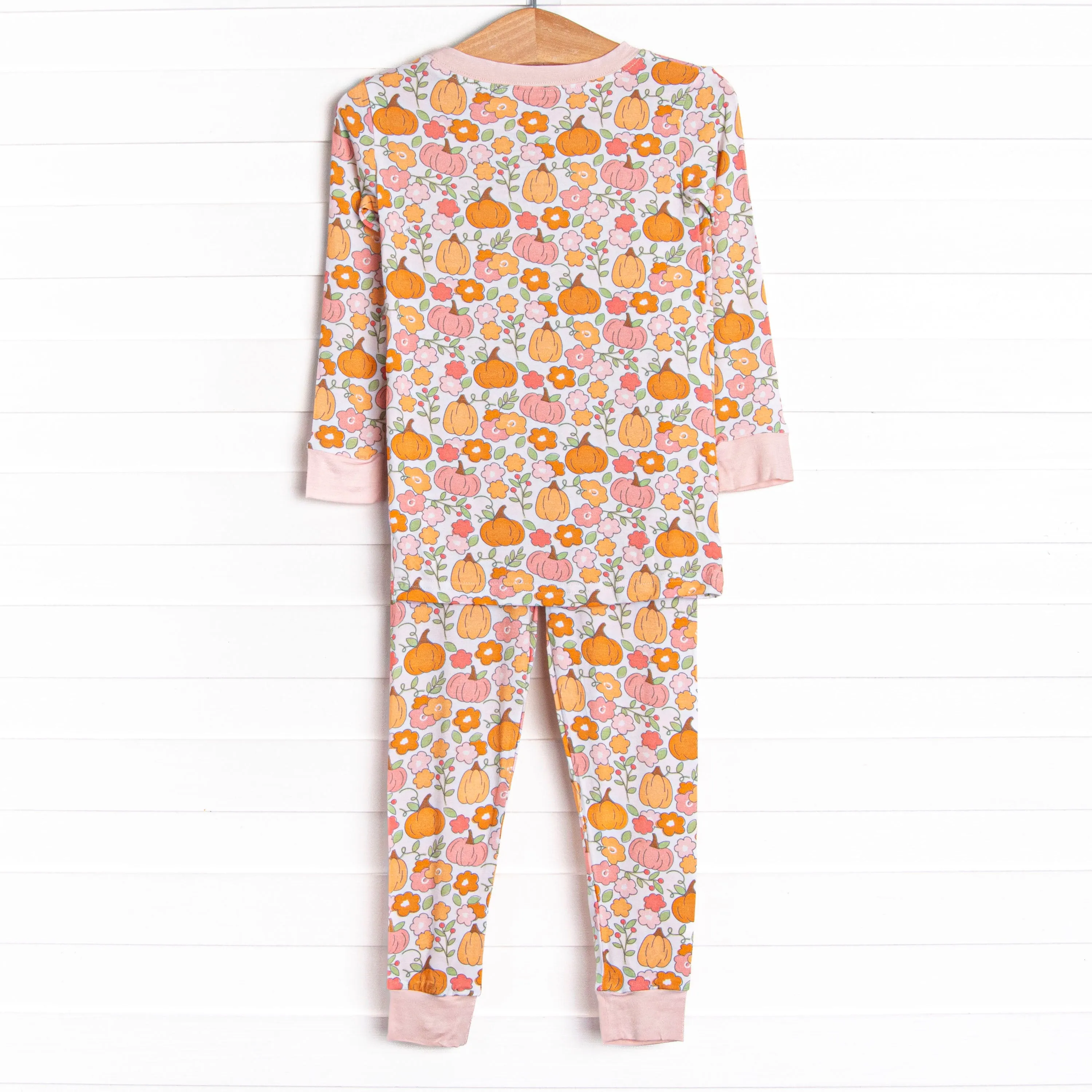 Homeland Harvest Bamboo Pajama Set, Pink
