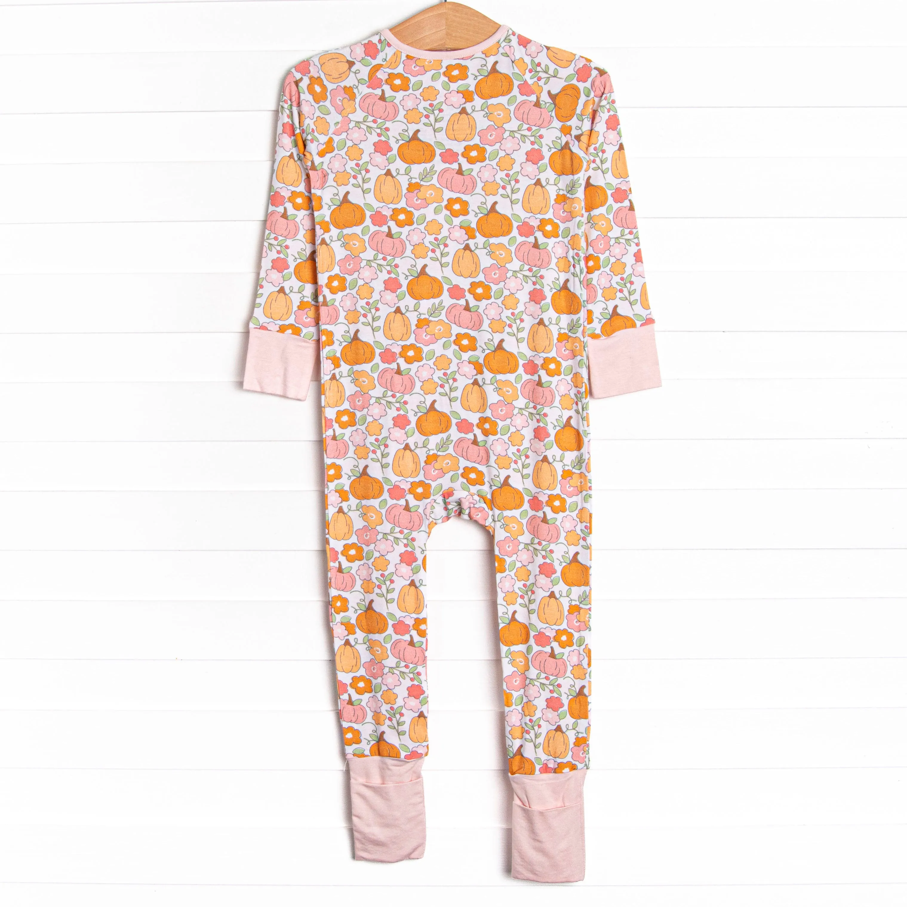 Homeland Harvest Bamboo Zippy Pajama, Pink