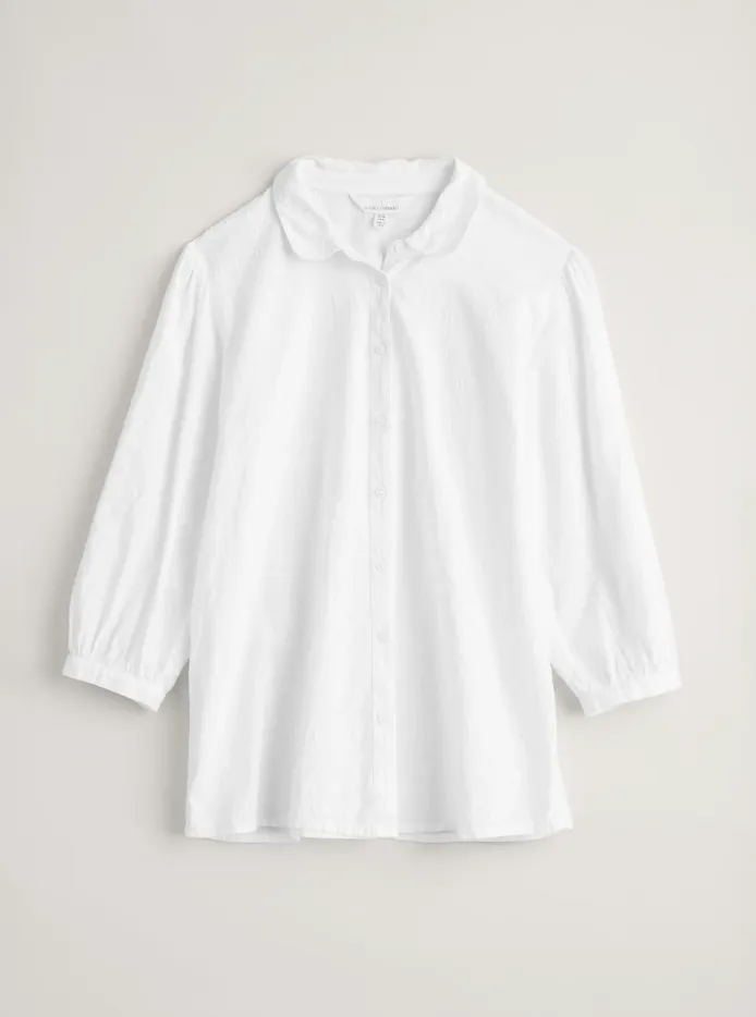 HOPE COTTAGE BLOUSE II - SALT