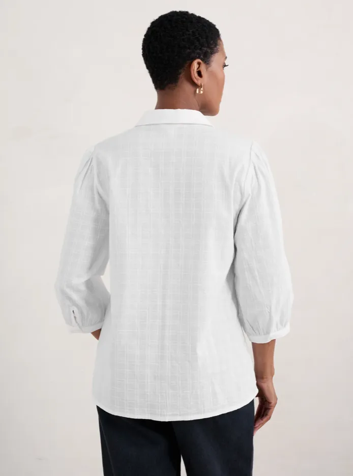 HOPE COTTAGE BLOUSE II - SALT