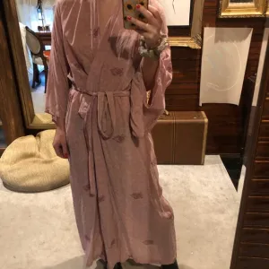INDIAN ROBE • pink kimono