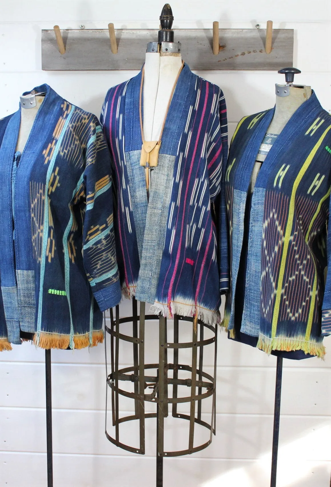 Indigo Ikat Jacket
