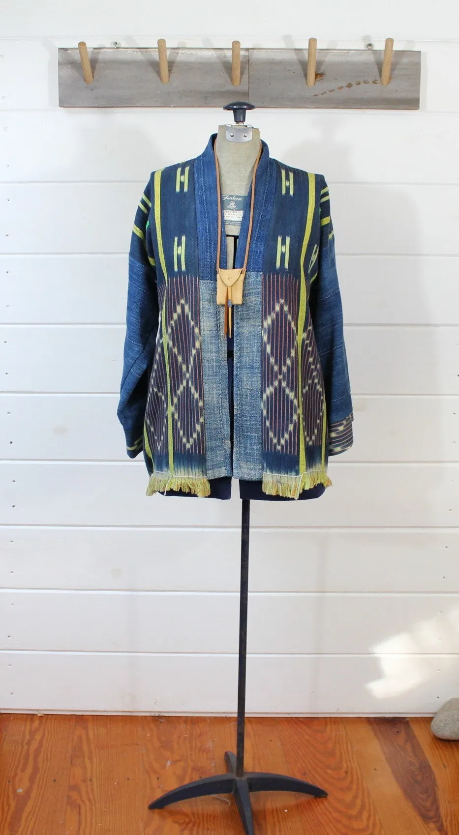Indigo Ikat Jacket