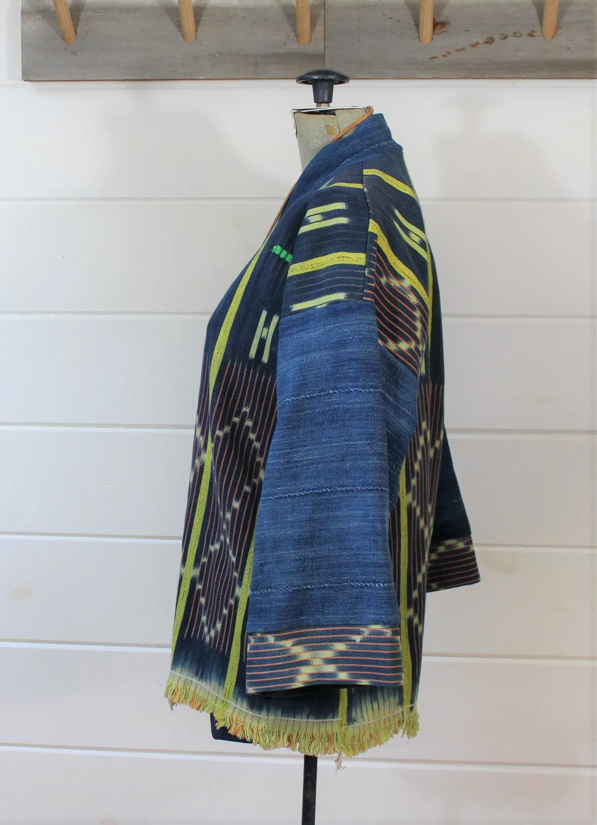 Indigo Ikat Jacket