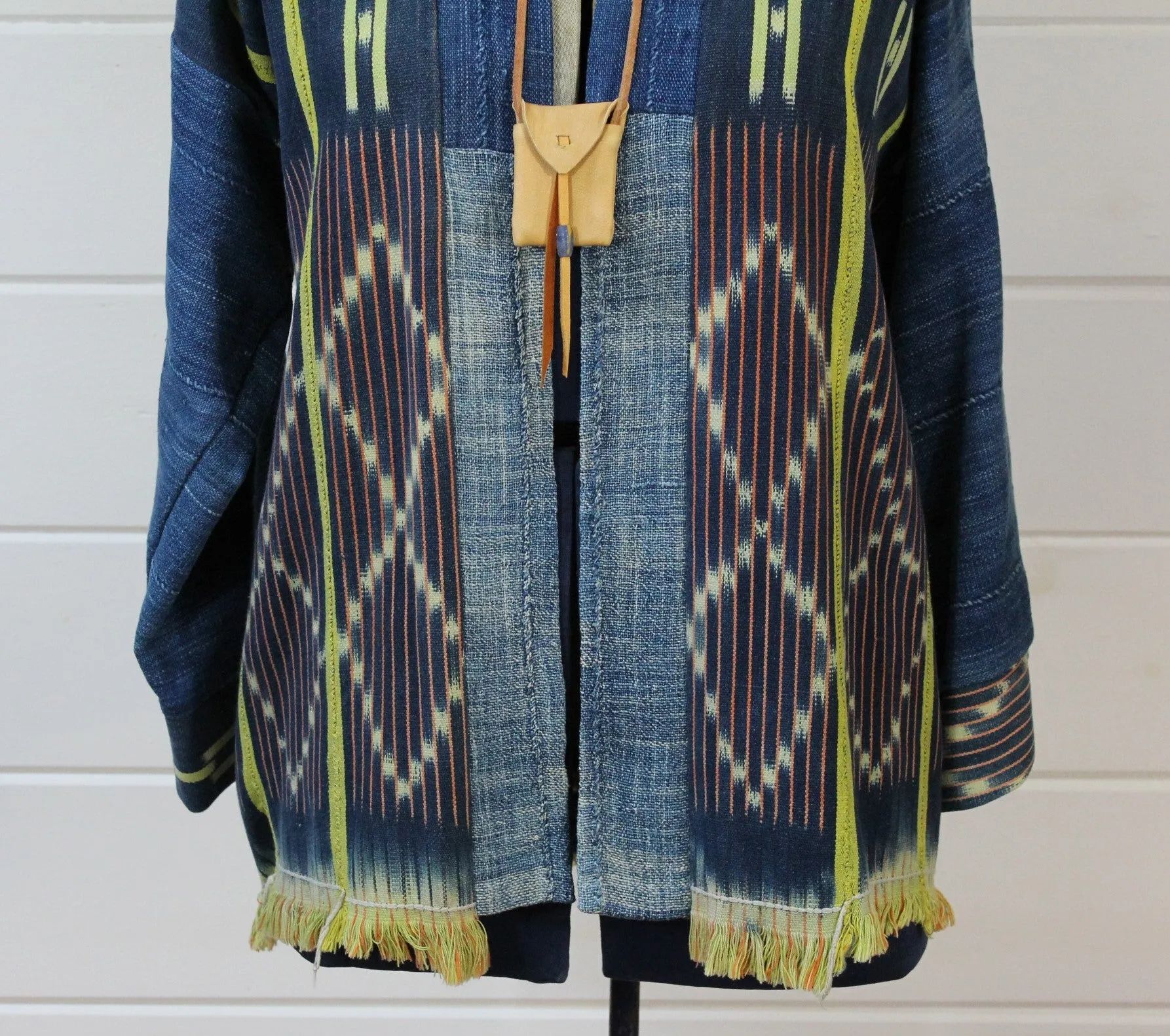 Indigo Ikat Jacket