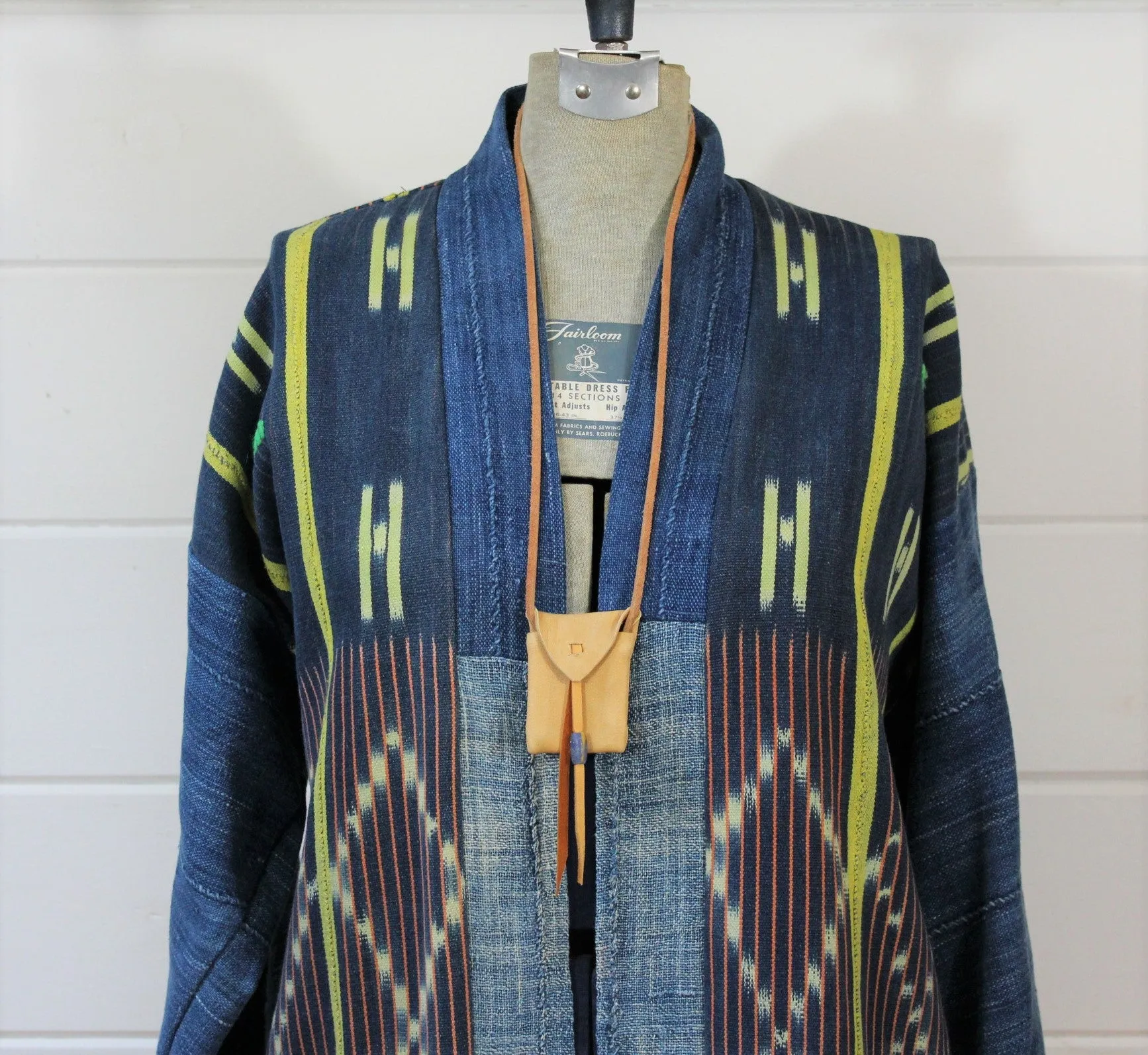 Indigo Ikat Jacket