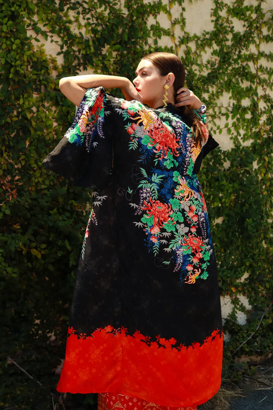 Japanese Floral Kimono