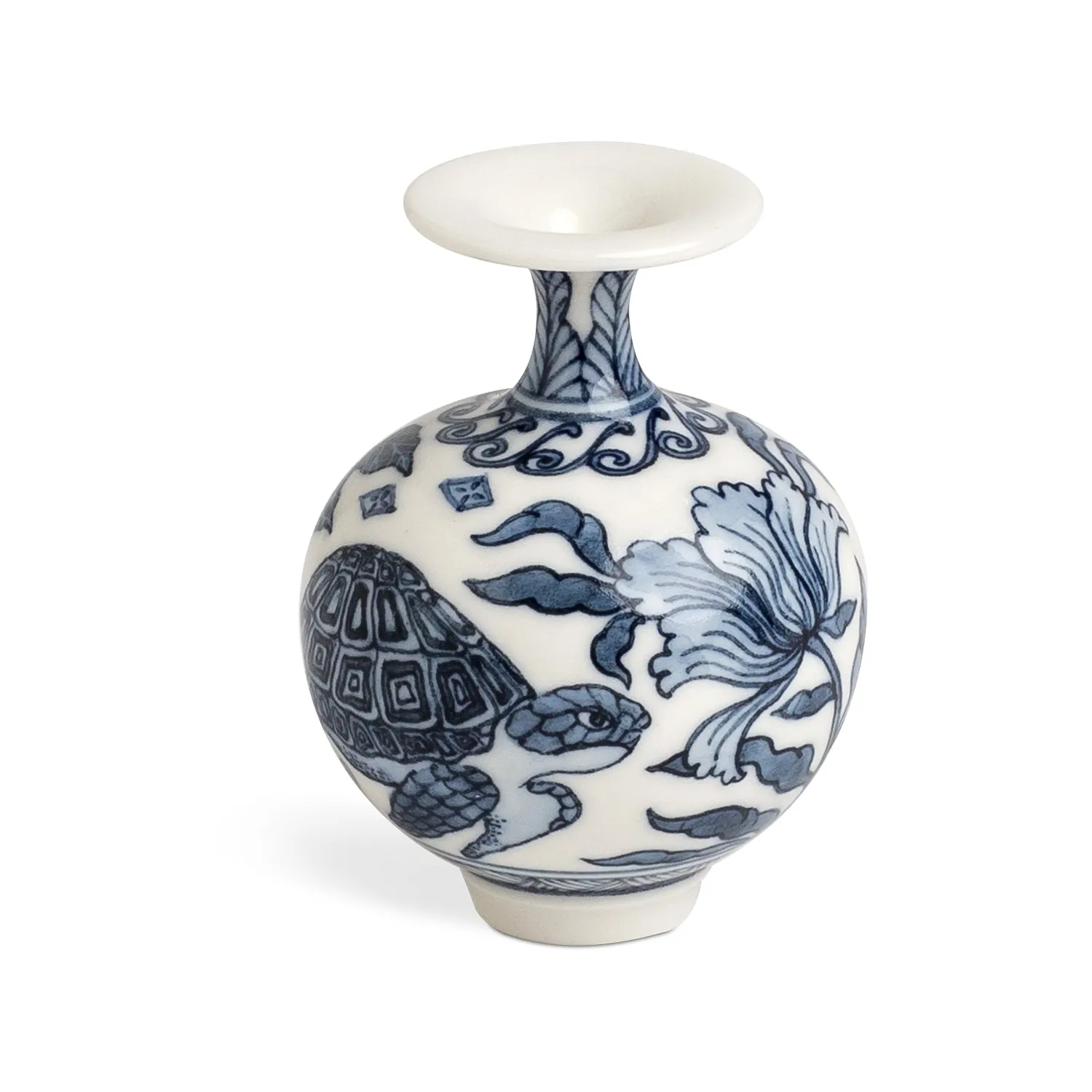 Japanese Hand Painted Miniature Pots