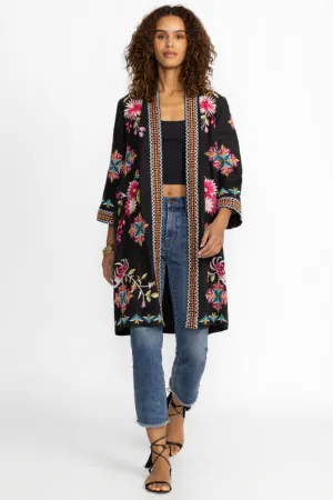 Johnny Was Julie Linen Kimono Coat J49723-E
