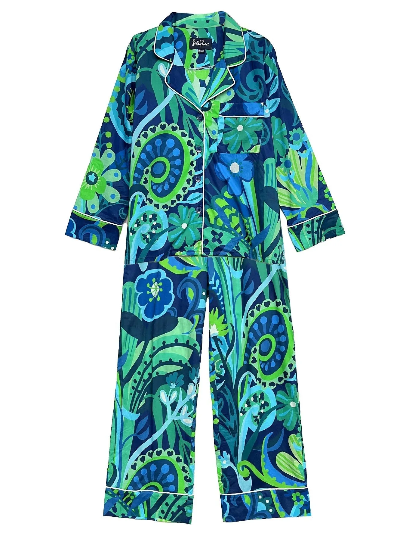 JOSEPHINE pajama set Bonanza Blue