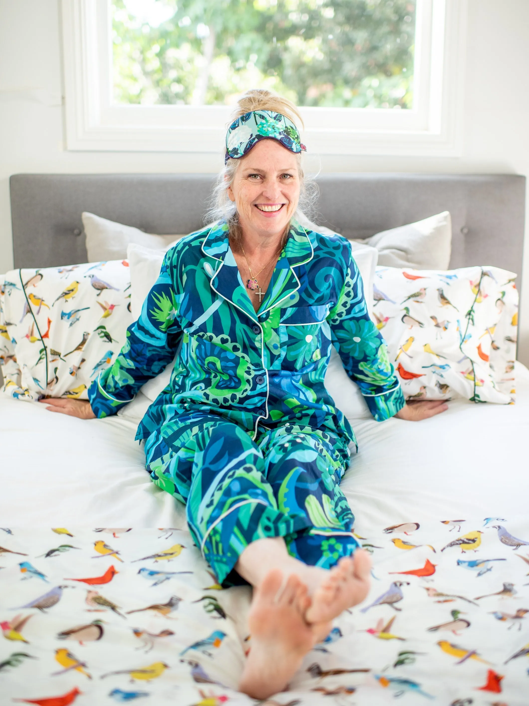 JOSEPHINE pajama set Bonanza Blue