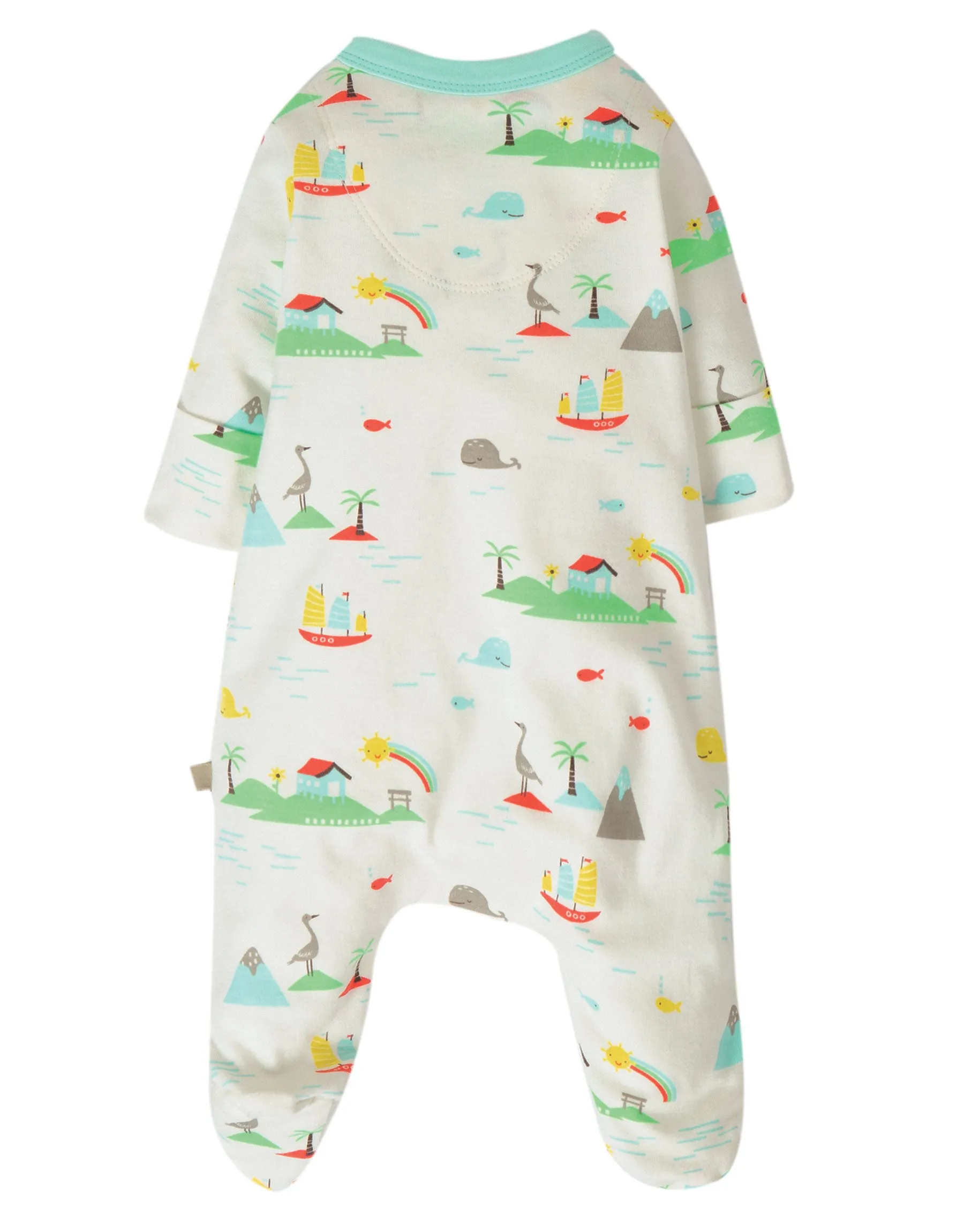 Kai Kimono Babygrow - Island Life