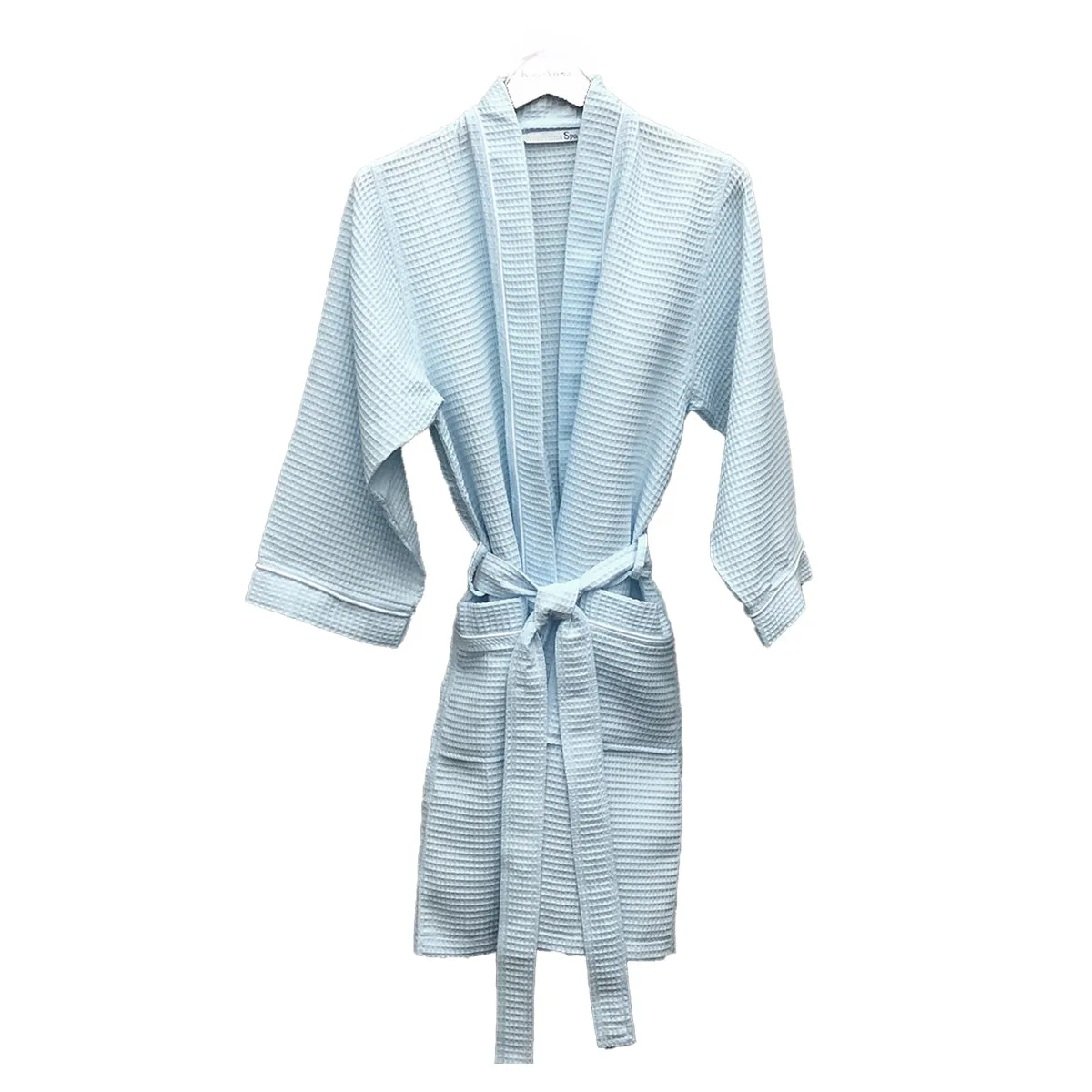 Kayanna Waffle Kimono Spa Robe