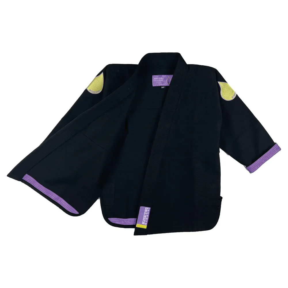 KIDS’ • ESSENTIALS KIMONO (Black)