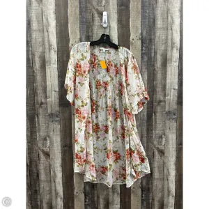 Kimono By American Eagle In Floral Print, Size: Xs