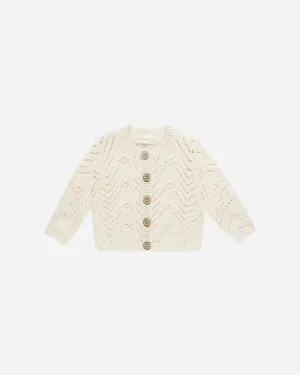 Knit Cardigan || Natural