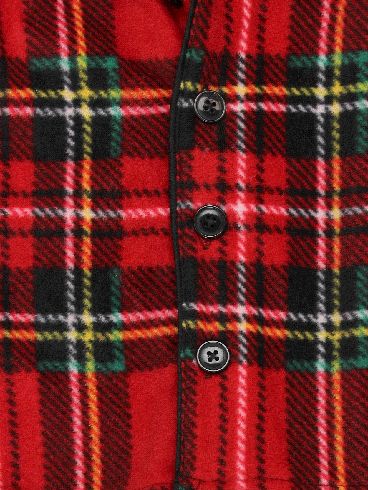 Komar Kids Holiday Plaid Coat Pajamas