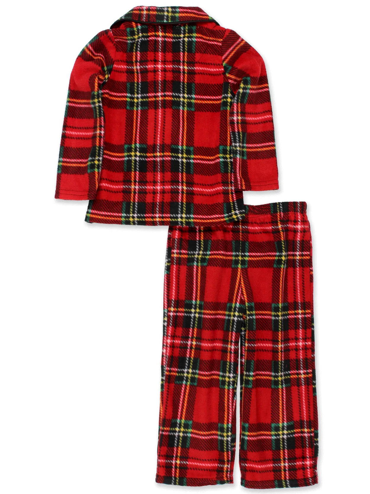 Komar Kids Holiday Plaid Coat Pajamas