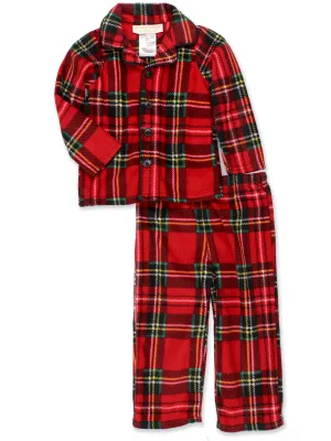 Komar Kids Holiday Plaid Coat Pajamas