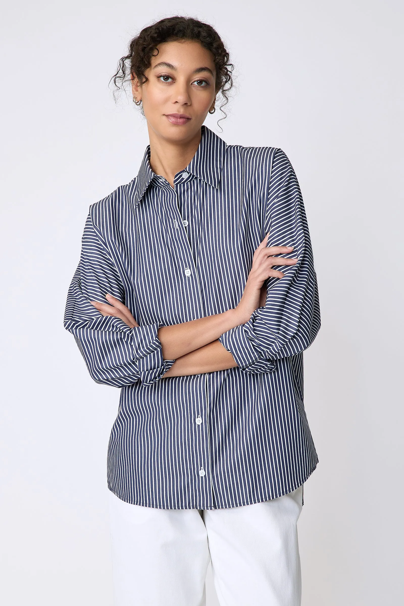 Lauren Blouse in Savoy Stripe