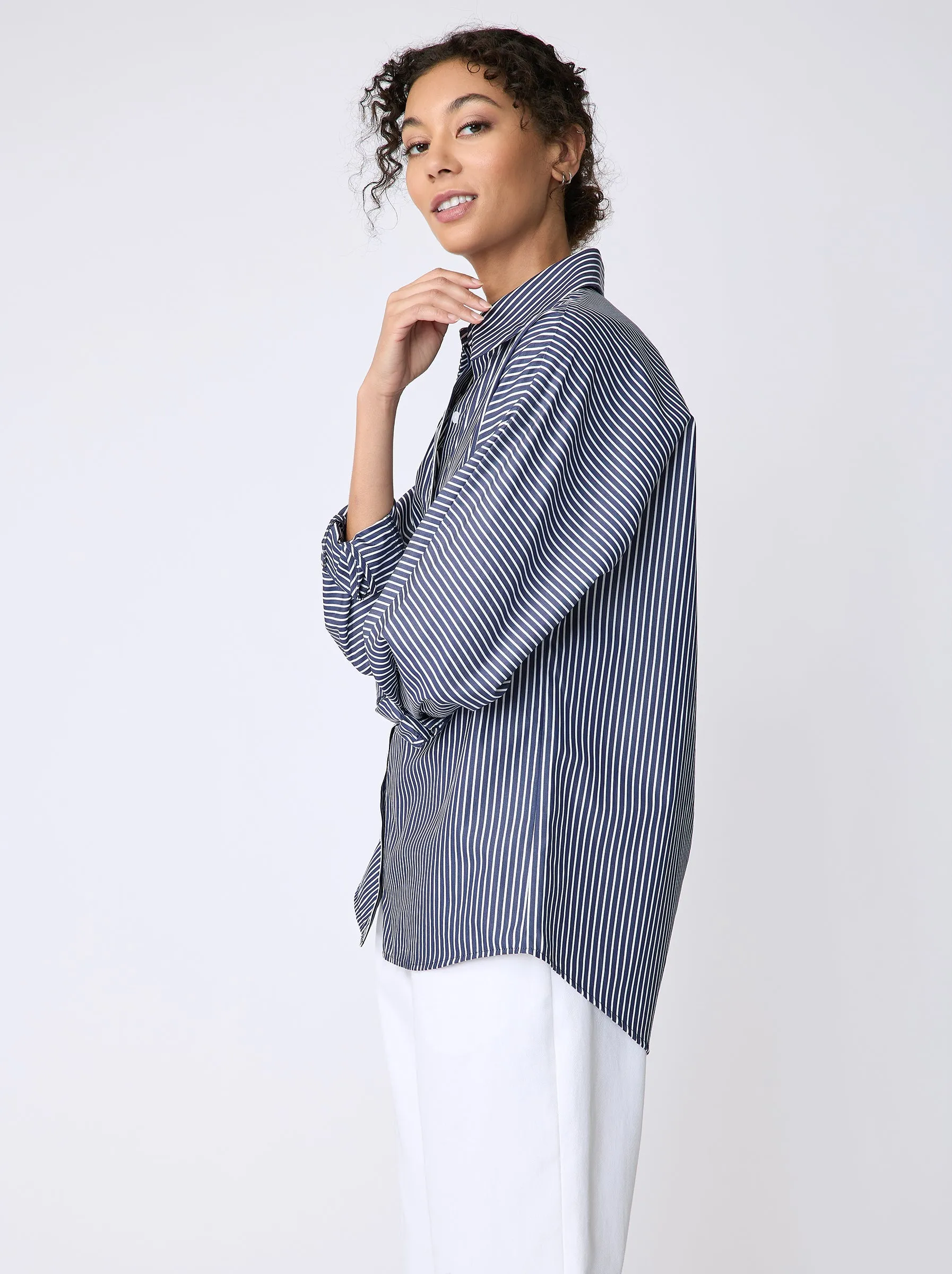 Lauren Blouse in Savoy Stripe